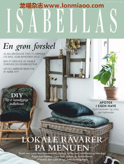 [丹麦版]Isabellas 室内装饰与花园 PDF电子杂志 2021年 Nr.1